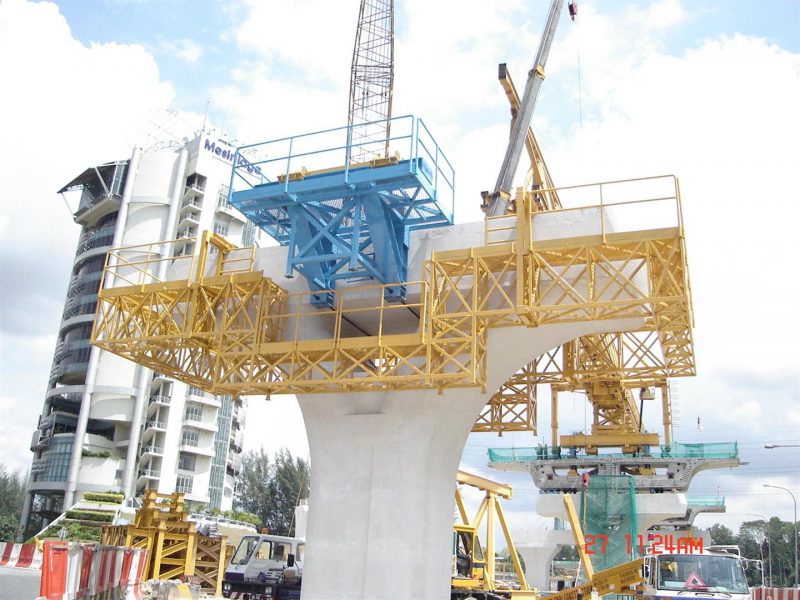 PIER BRACKET & WORKING PLATFORM (Large)